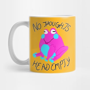 No Thoughts, Head Empty Mug